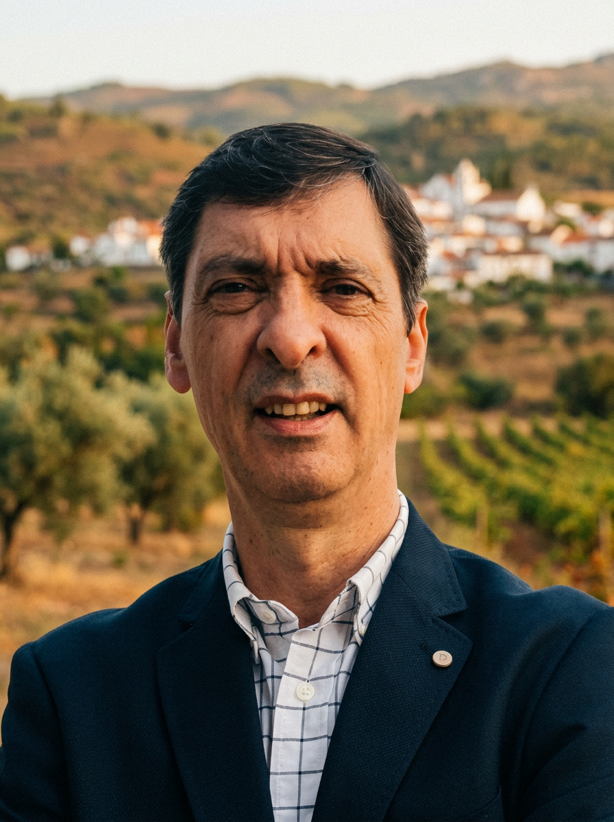 Retrato de Nel Marvas, escritor português